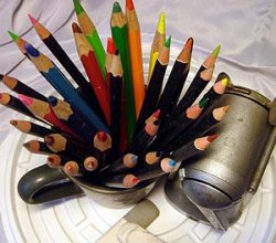 Техника рисования цветным карандашом
